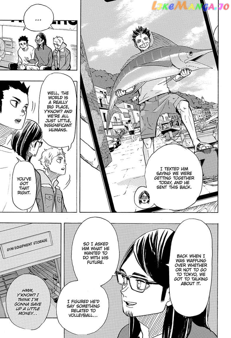 Haikyuu!!, Chapter 386 image 04